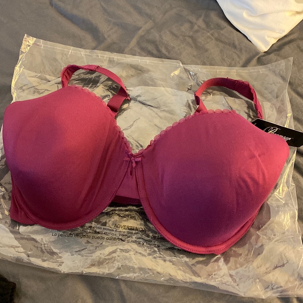 NWT Purple underwire tshirt bra 38G